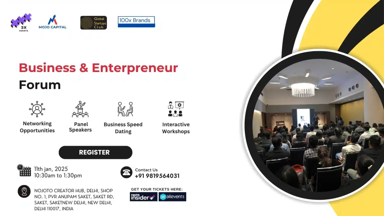 Business & Entrepreneur Forum 2025 New Delhi