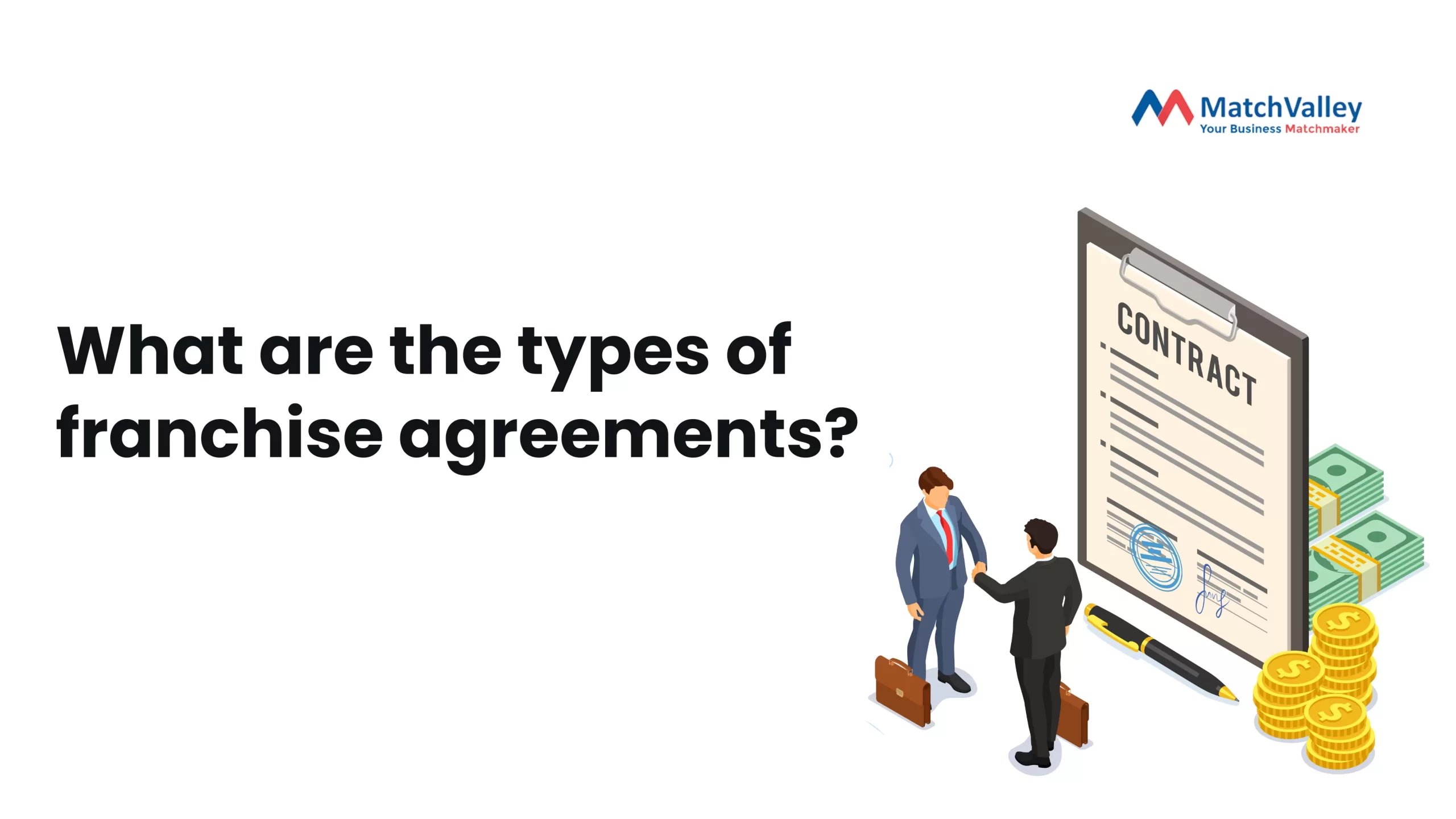 What are the types of franchise agreements-featured image