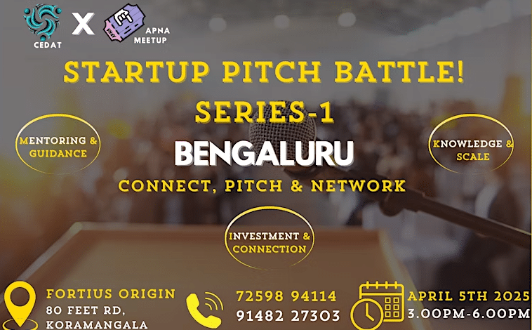 Startup Pitch Battle - Series 1