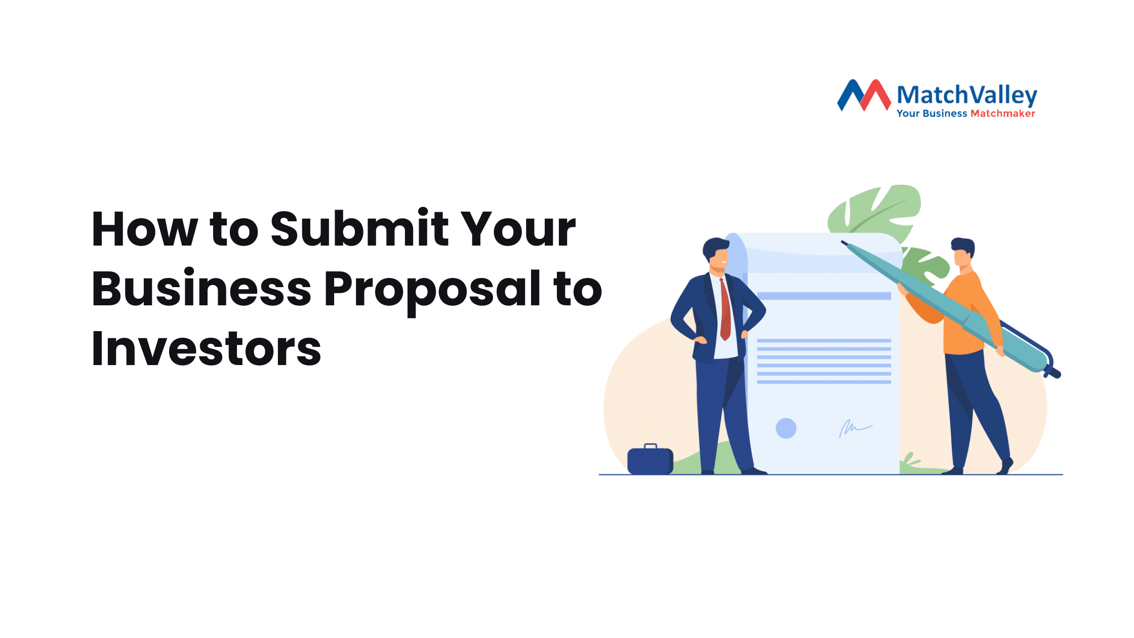 How to Submit Your Business Proposal to Investors